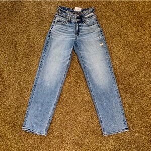 American Eagle Strigid Double Waistband Jeans